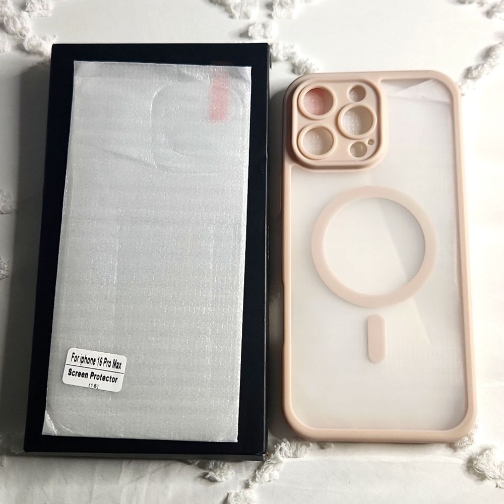 iPhone 16 Pro Max Case & Screen Protector Set
